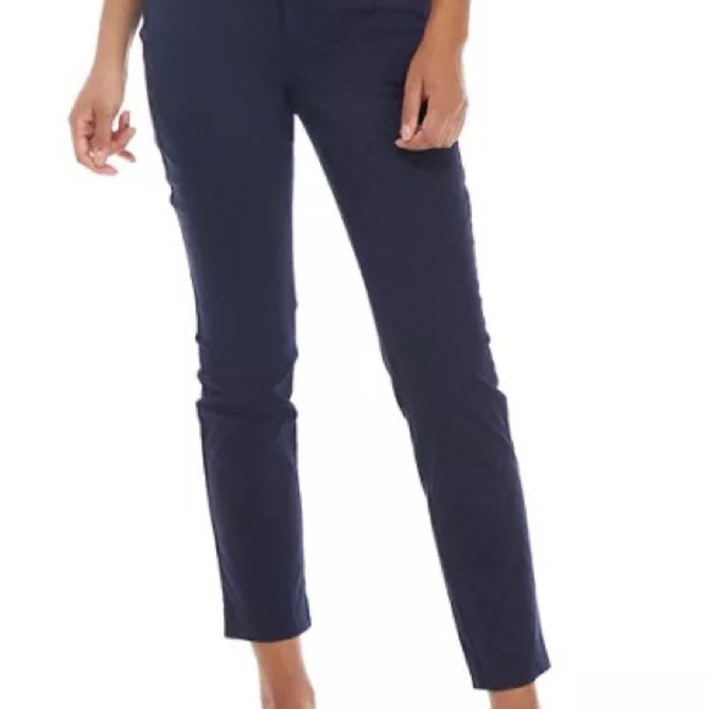 Lilly Pulitzer Midnight Navy Kelly Ankle Pant New Size 8
